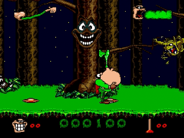 Boogerman A Pick and Flick Adventure screenshot 3 for Super Nintendo